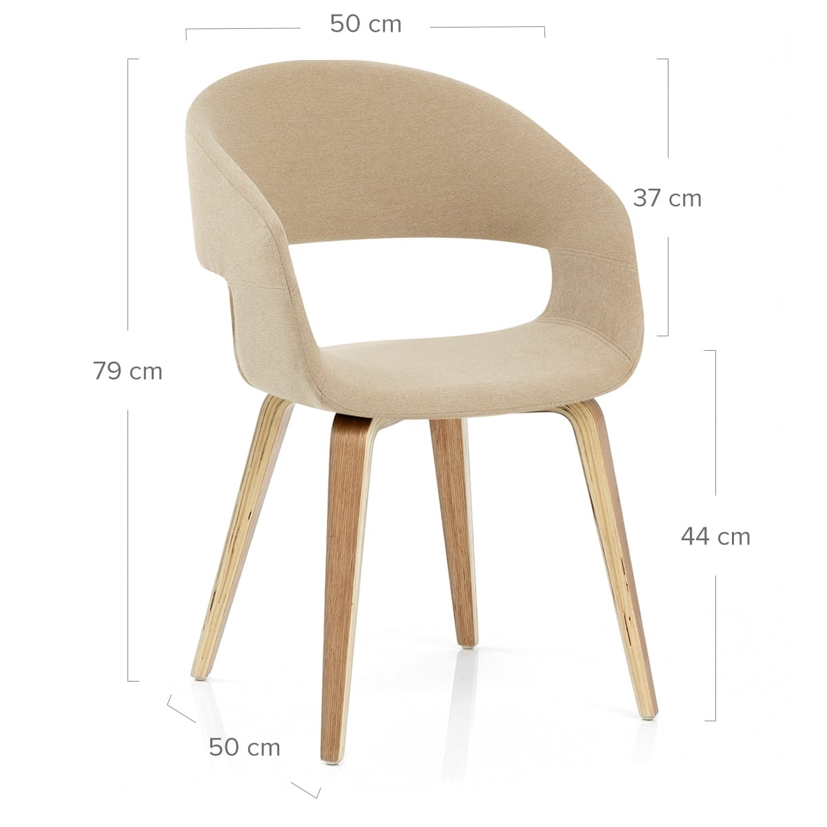 Silla Tela Madera - Marcus Crema