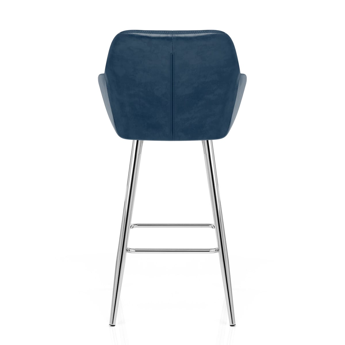 Taburete Polipiel Sintética Anticada - Mason Azul