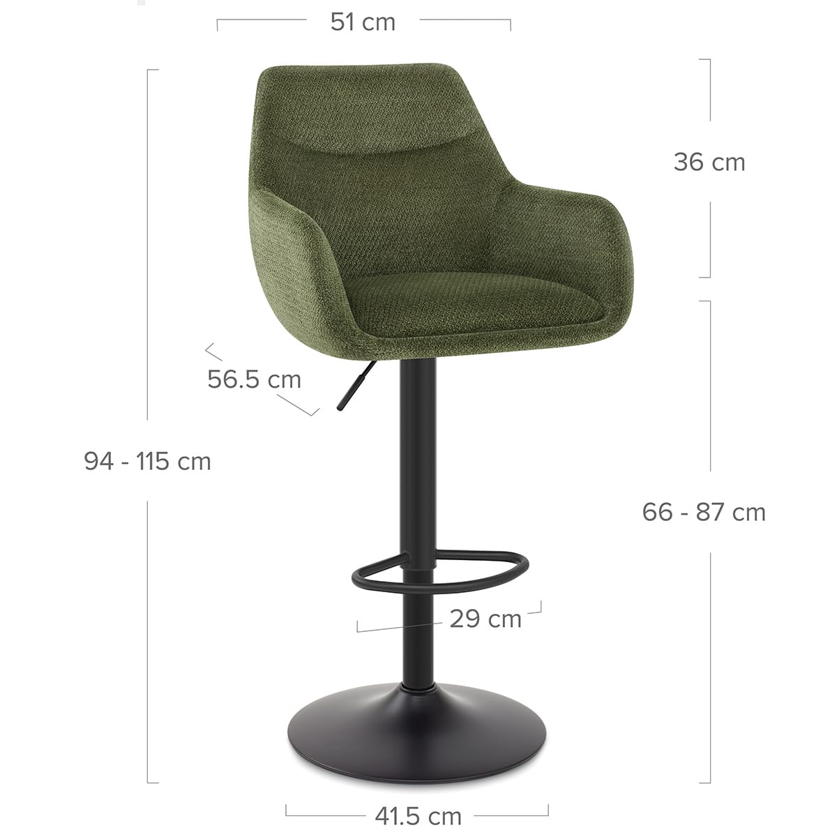 Taburete Tela - Matteo Verde
