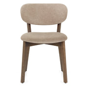 Silla Tela Roble Clara - Maya Gris Pardo