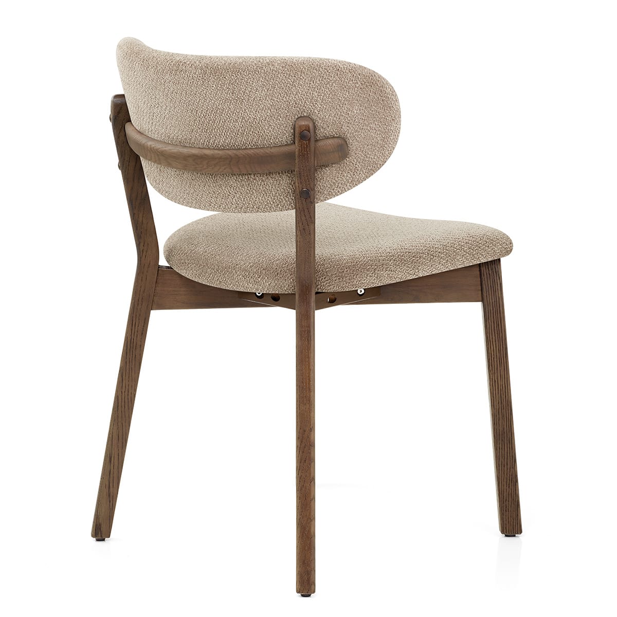 Silla Tela Roble Clara - Maya Gris Pardo