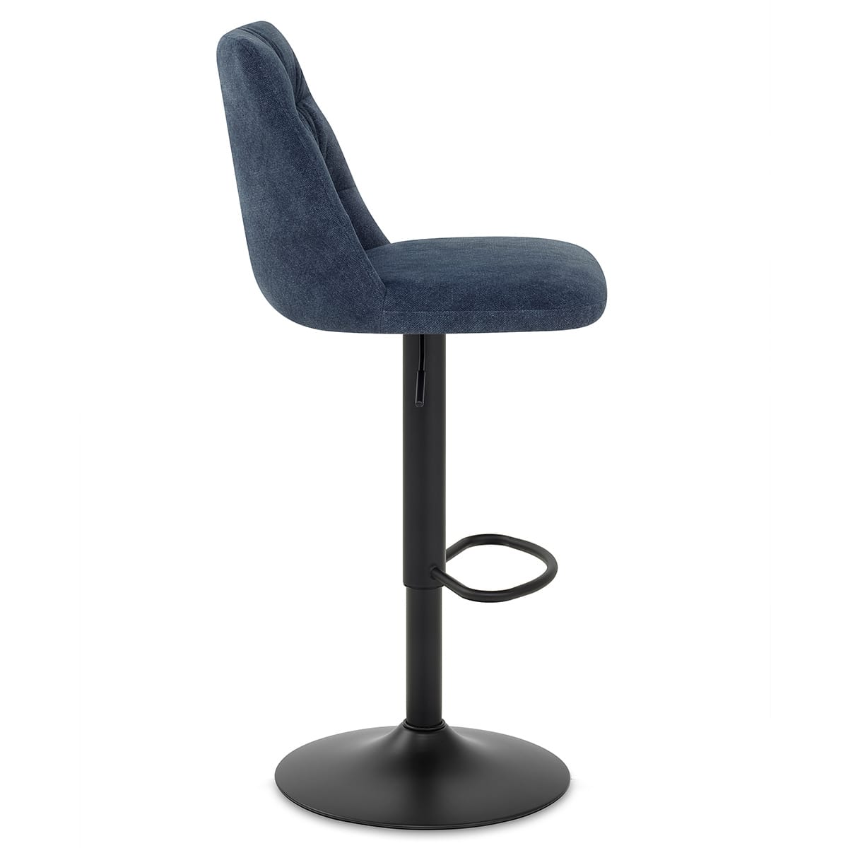 Taburete Terciopelo - Mechu Azul