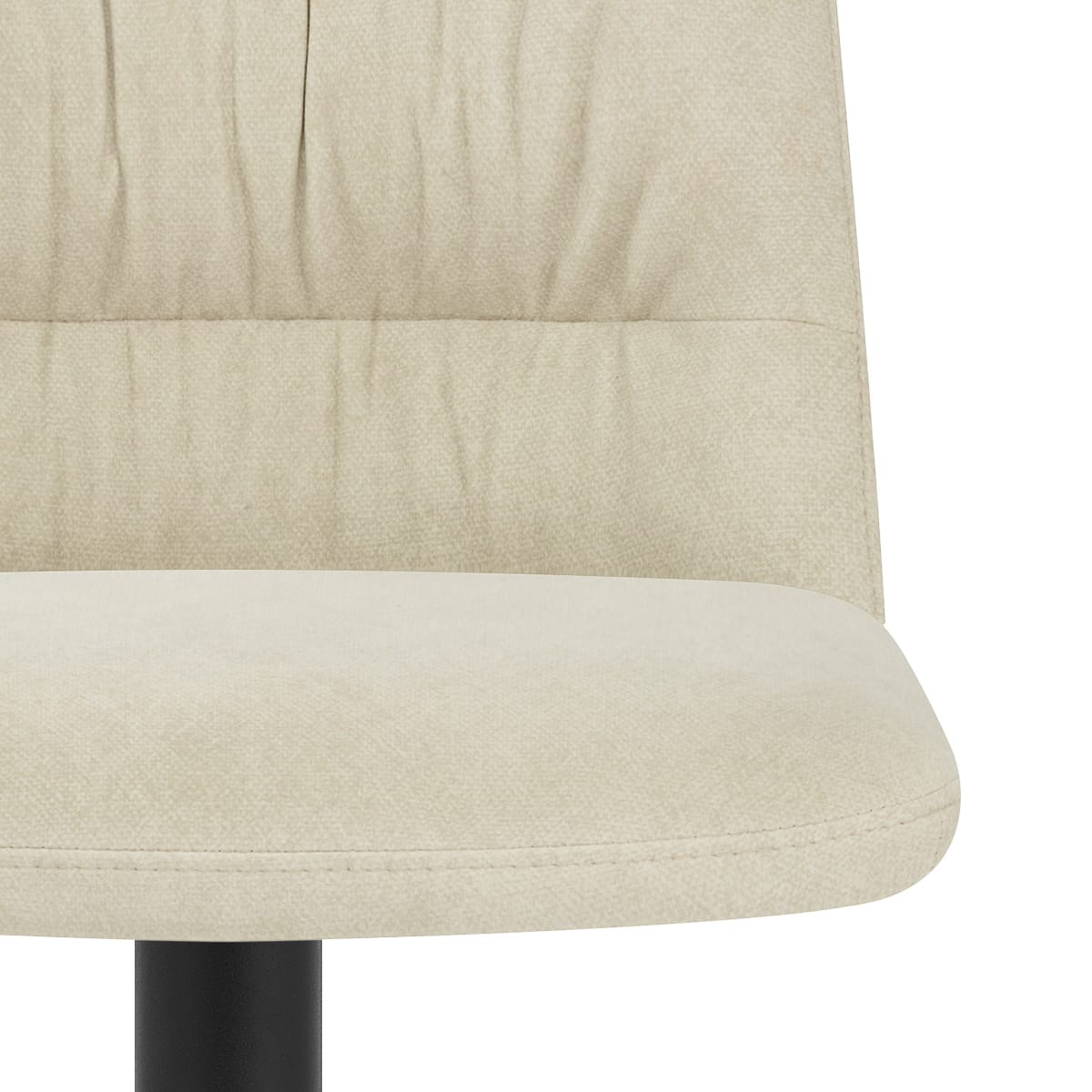 Taburete Terciopelo - Mechu Crema