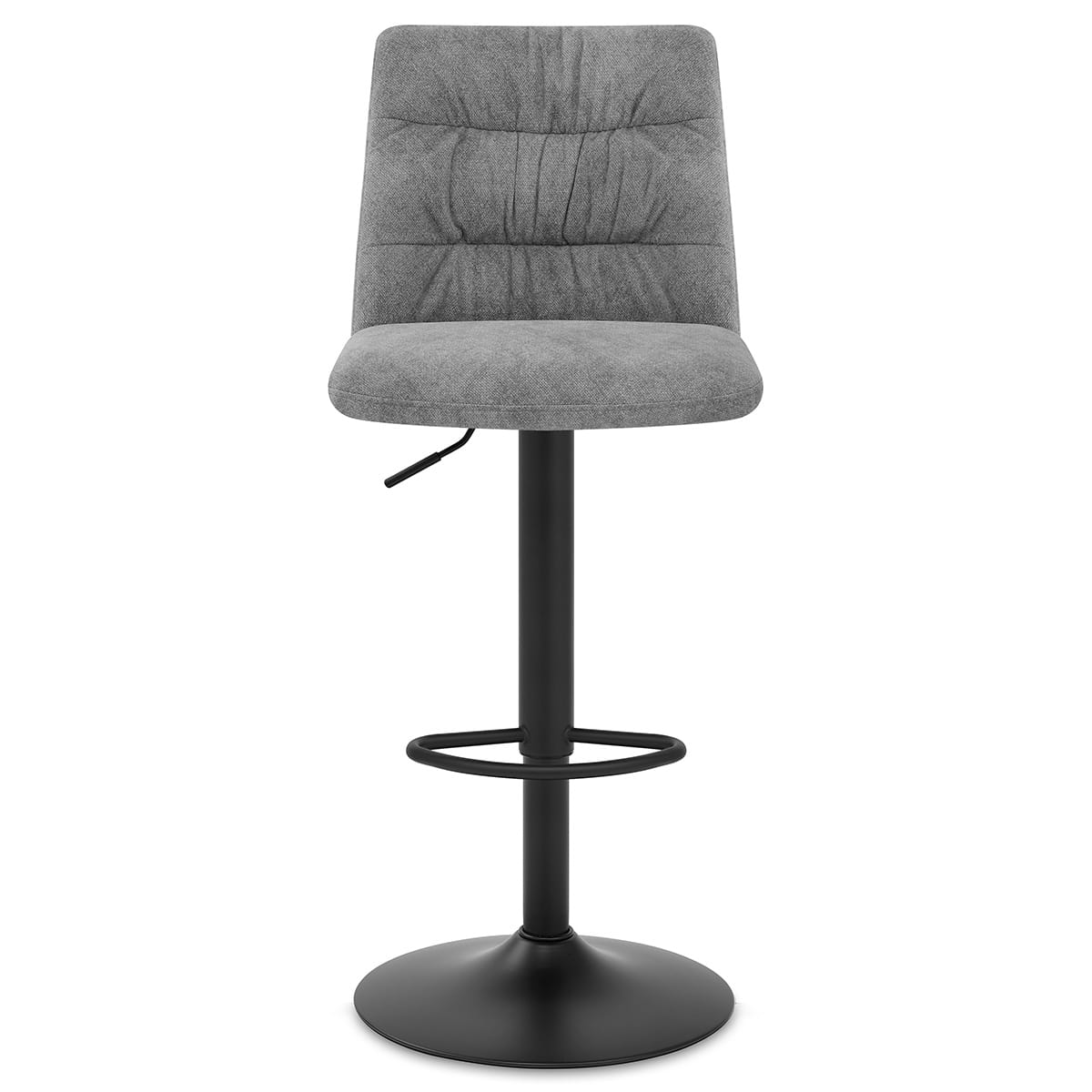 Taburete Terciopelo - Mechu Gris