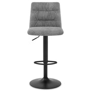 Taburete Terciopelo - Mechu Gris