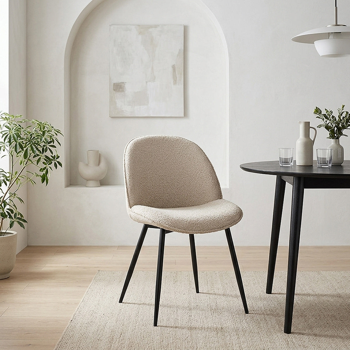 Silla Tela - Mia Crema