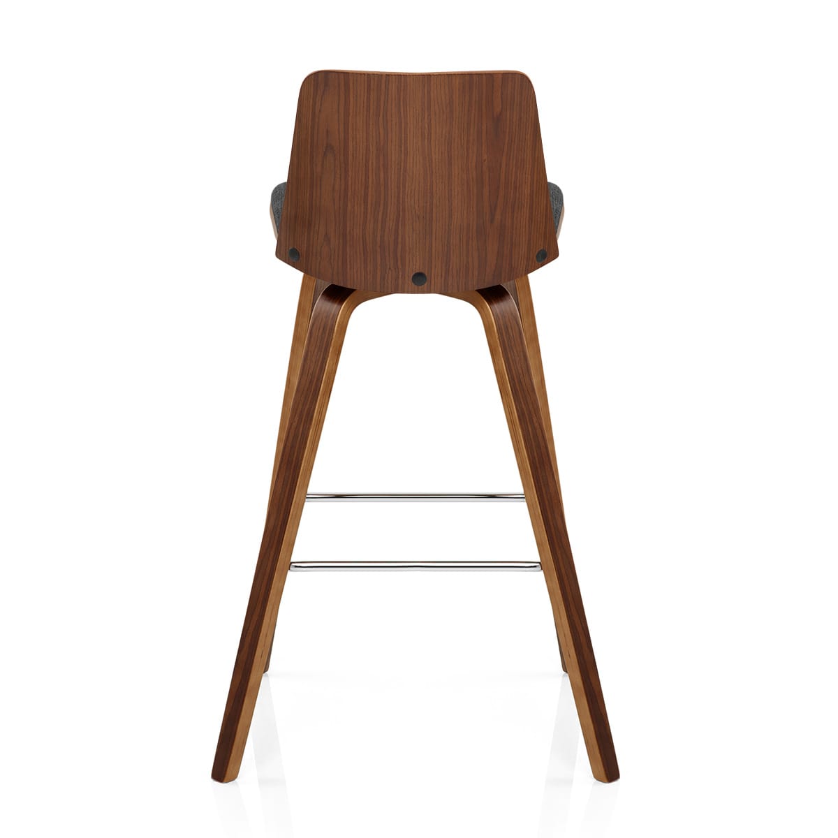 Taburete Madera Tela - Mirage Gris