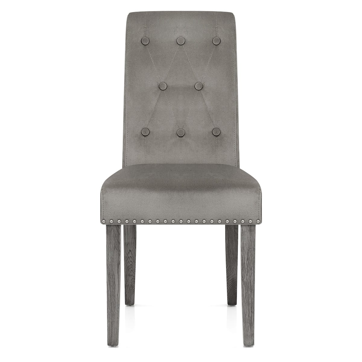 Silla Terciopelo - Moreton Gris