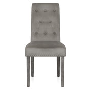 Silla Terciopelo - Moreton Gris