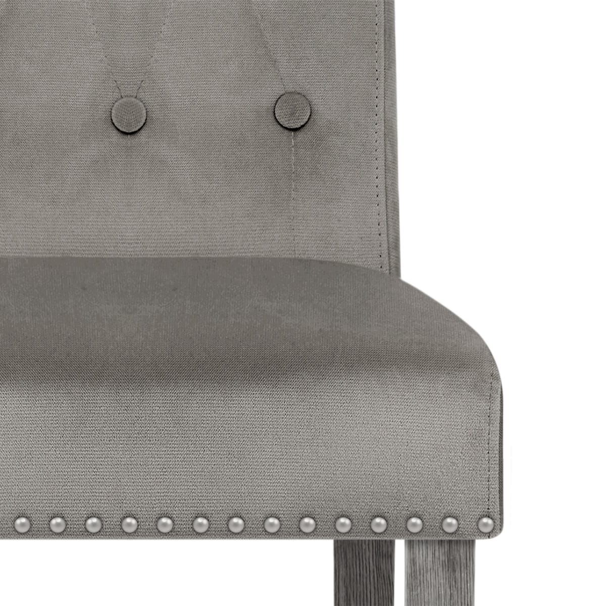 Silla Terciopelo - Moreton Gris