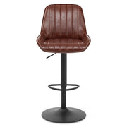 Mustang Gas Lift Bar Stool Marrón