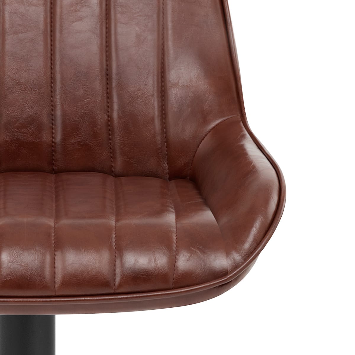 Mustang Gas Lift Bar Stool Marrón