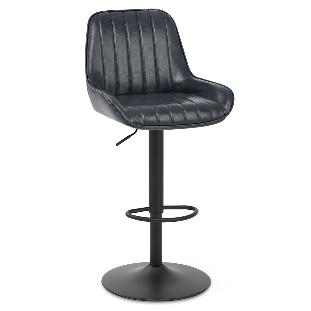Mustang Gas Lift Bar Stool Gris