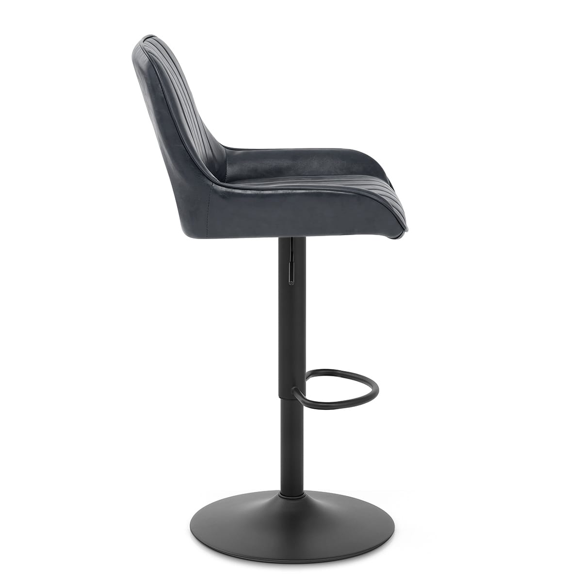 Mustang Gas Lift Bar Stool Gris