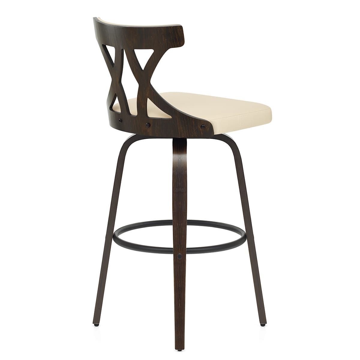Taburete Nogal - Nash Crema