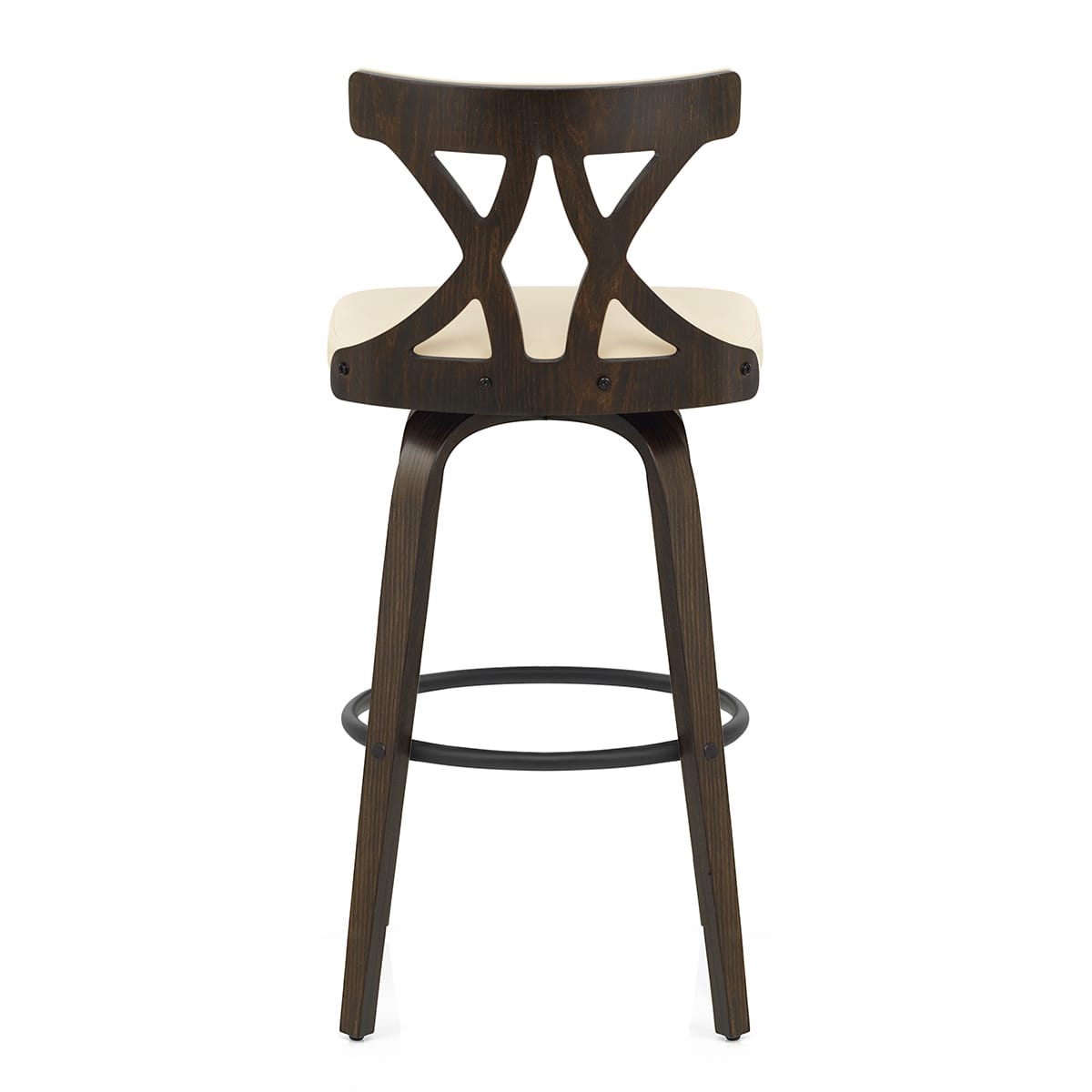 Taburete Nogal - Nash Crema