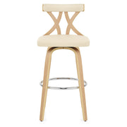Taburete Madera - Nash Crema