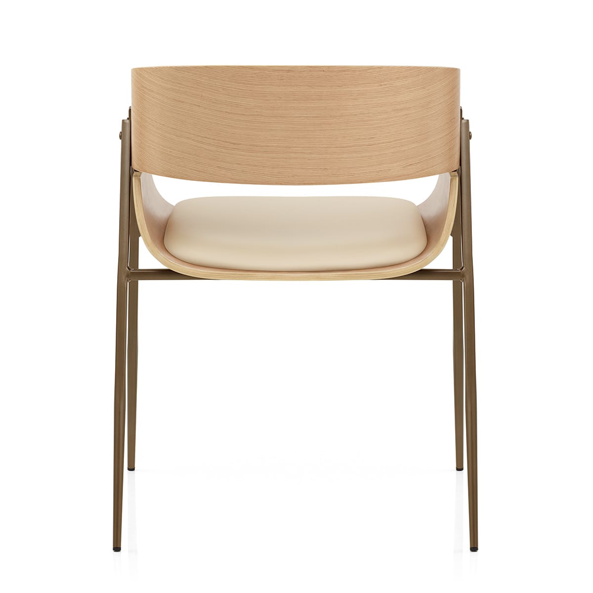 Silla Madera - Nevada Crema