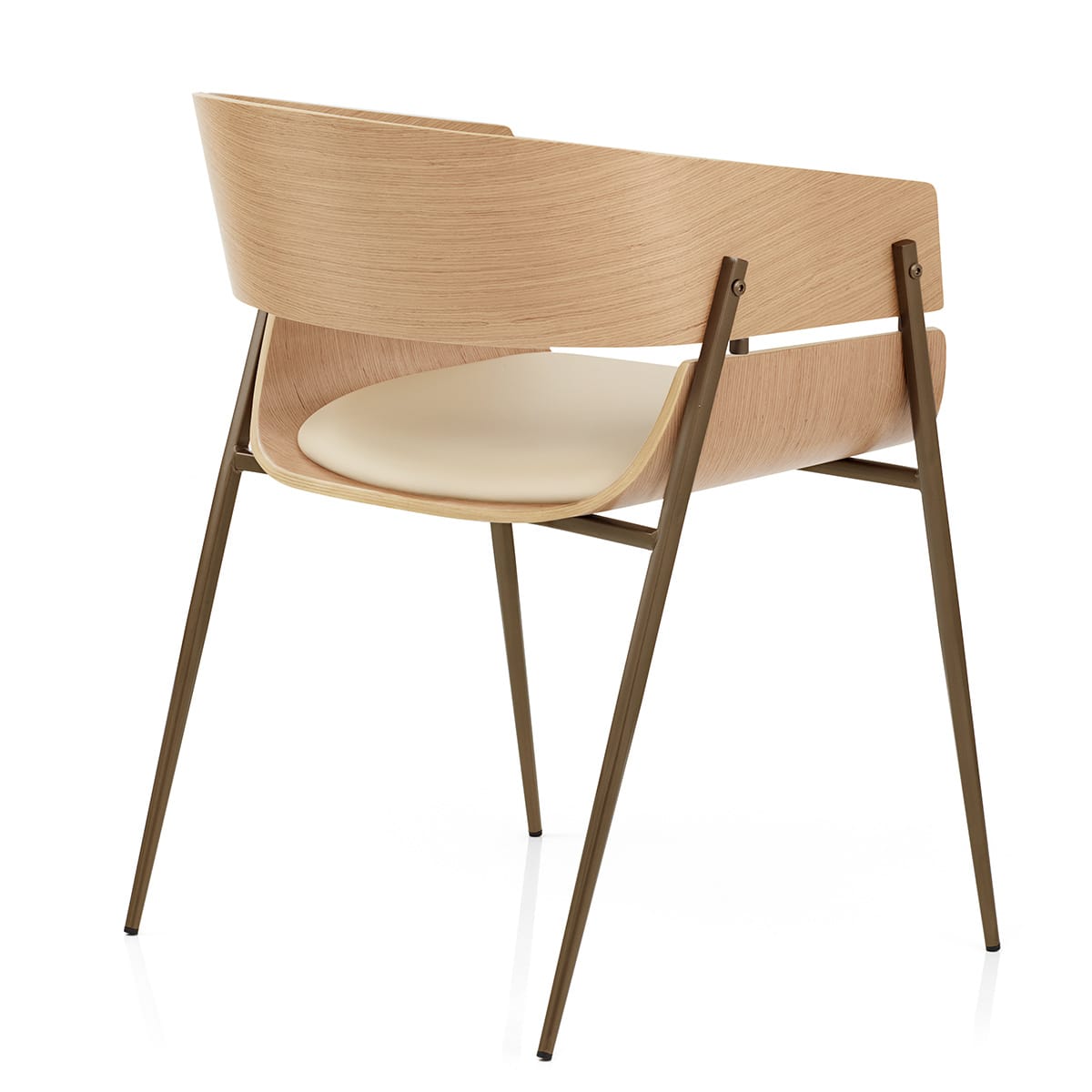 Silla Madera - Nevada Crema