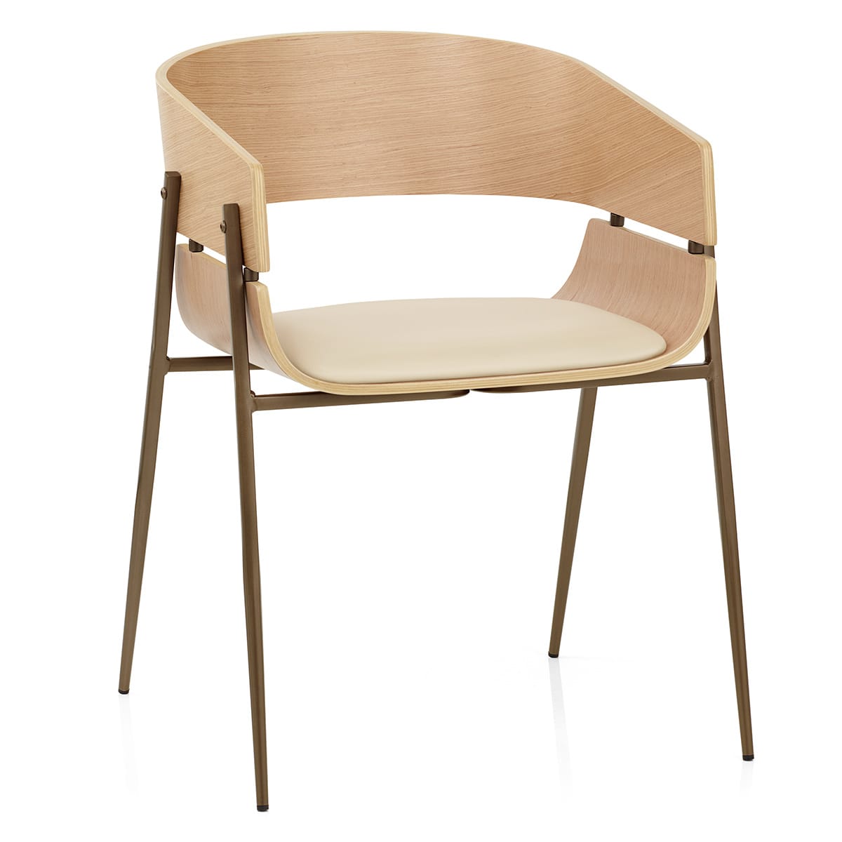 Silla Madera - Nevada Crema