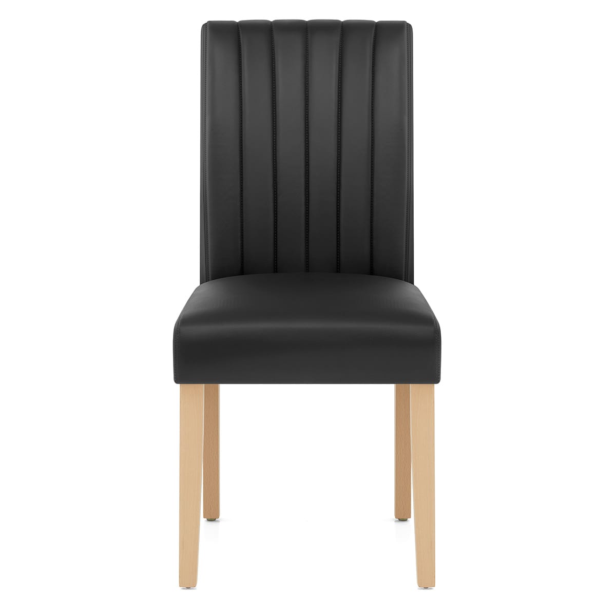 Silla Cuero Auténtico - Newbury Negro
