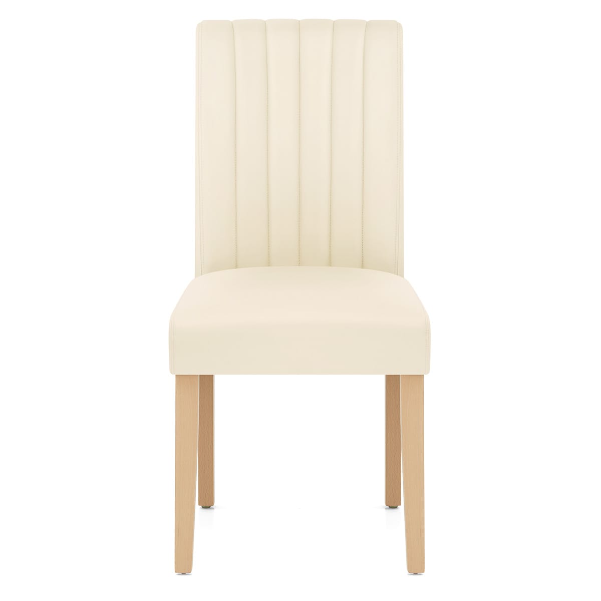 Silla Cuero Auténtico - Newbury Crema