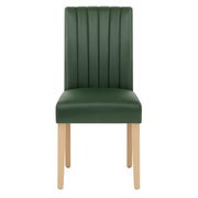 Silla Cuero Auténtico - Newbury Verde