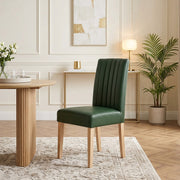 Silla Cuero Auténtico - Newbury Verde