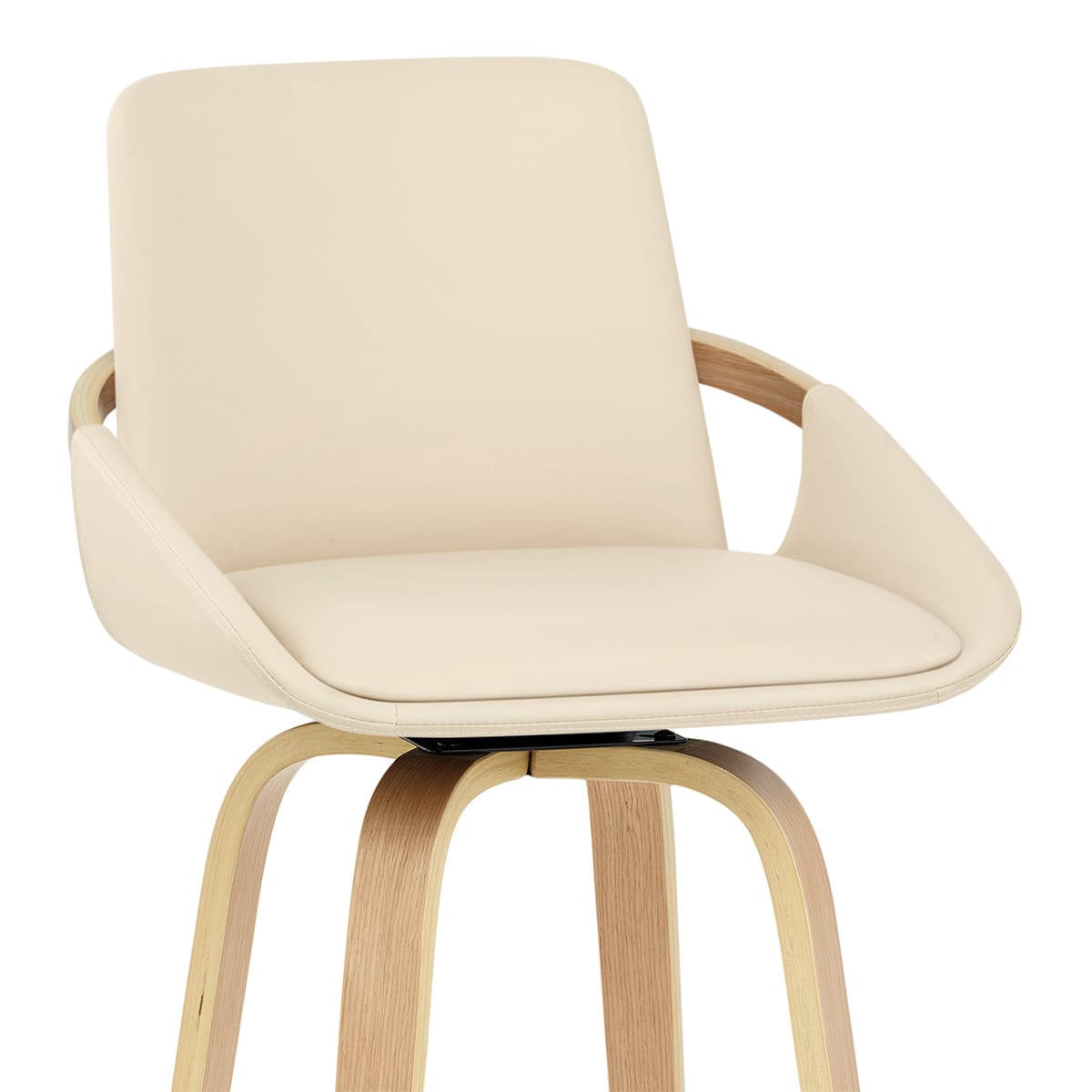 Taburete Polipiel - Ohio Crema