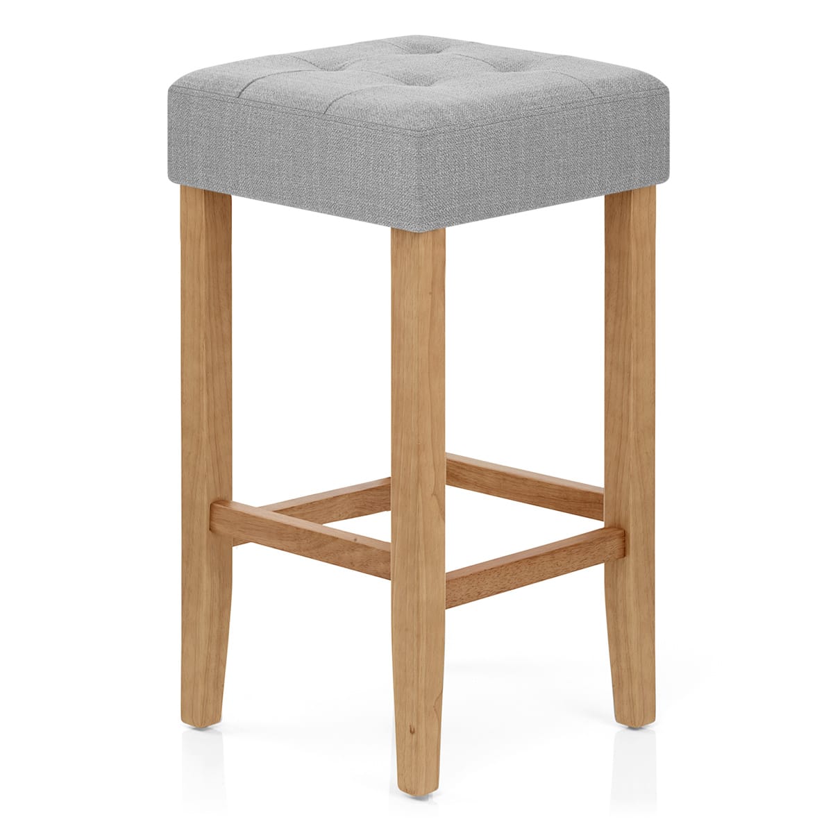 Banqueta Tela Roble - Oliver Gris