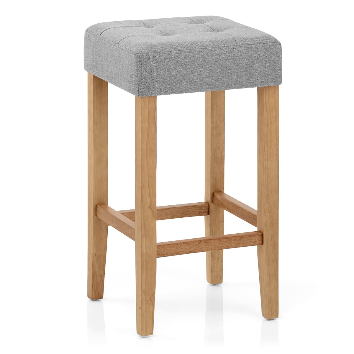 Banqueta Tela Roble - Oliver Gris