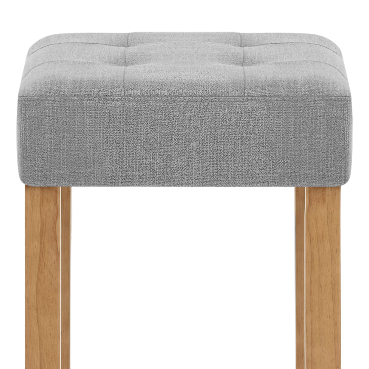 Banqueta Tela Roble - Oliver Gris