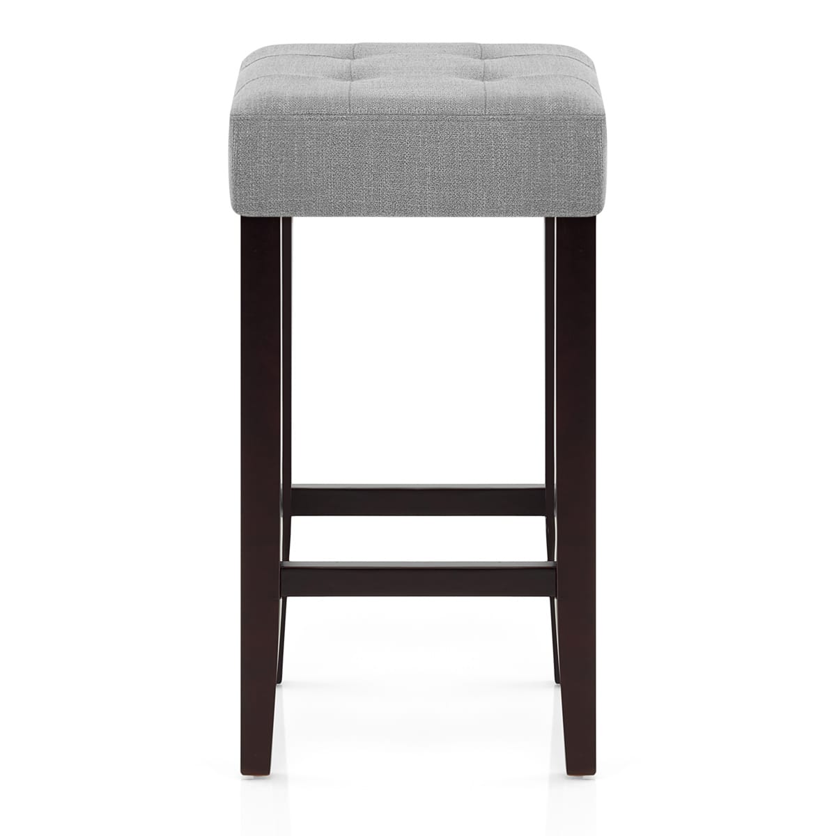 Banqueta Tela Madera - Oliver Gris