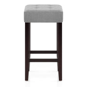 Banqueta Tela Madera - Oliver Gris