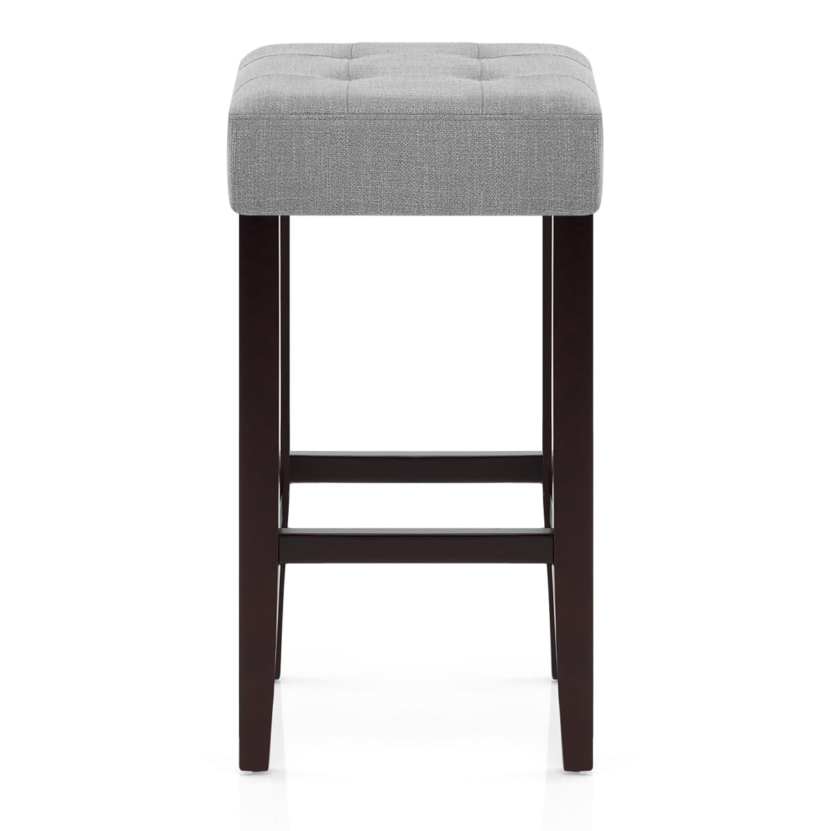 Banqueta Tela Madera - Oliver Gris