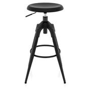 Onyx Bar Stool Gunmetal Negro