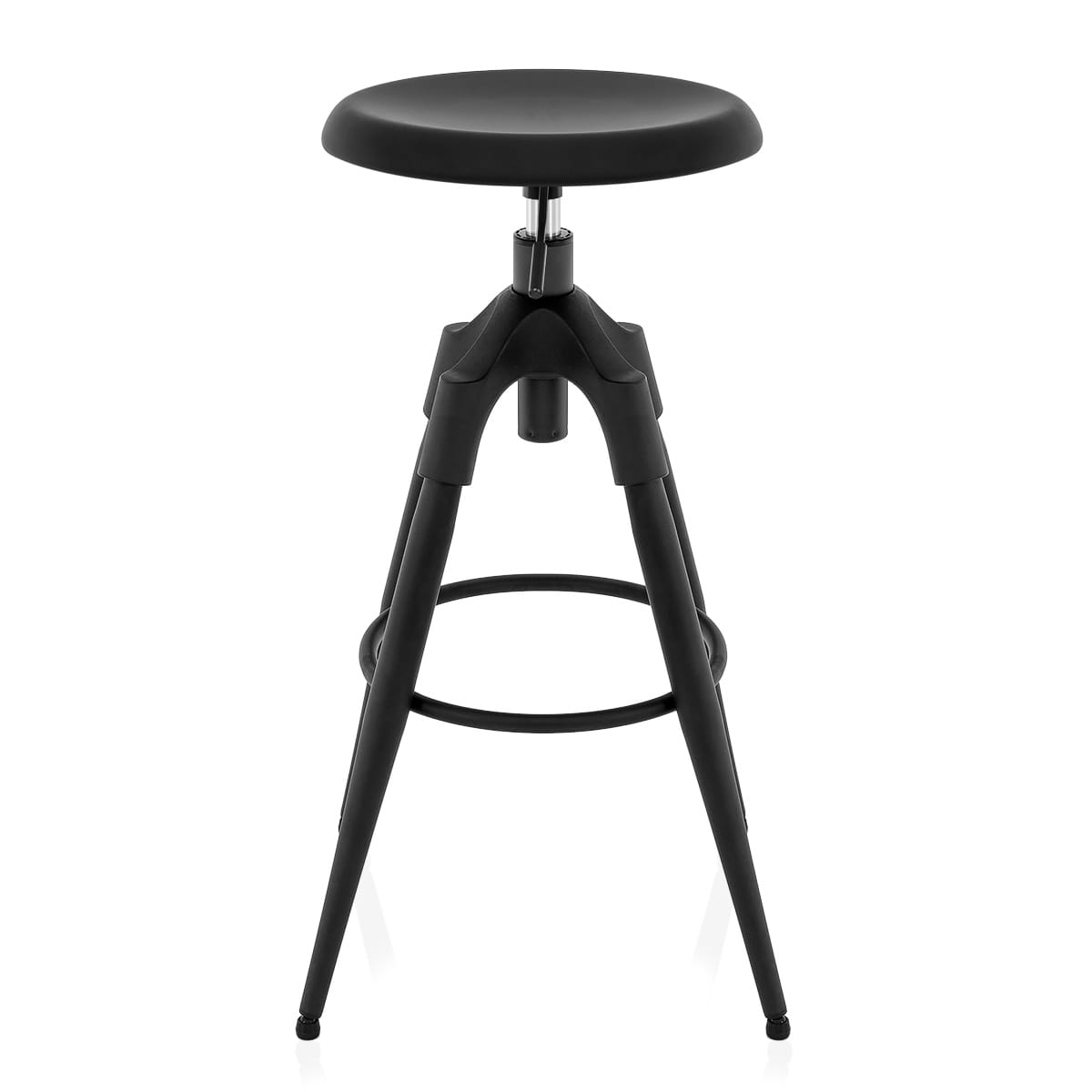 Onyx Bar Stool Gunmetal Negro