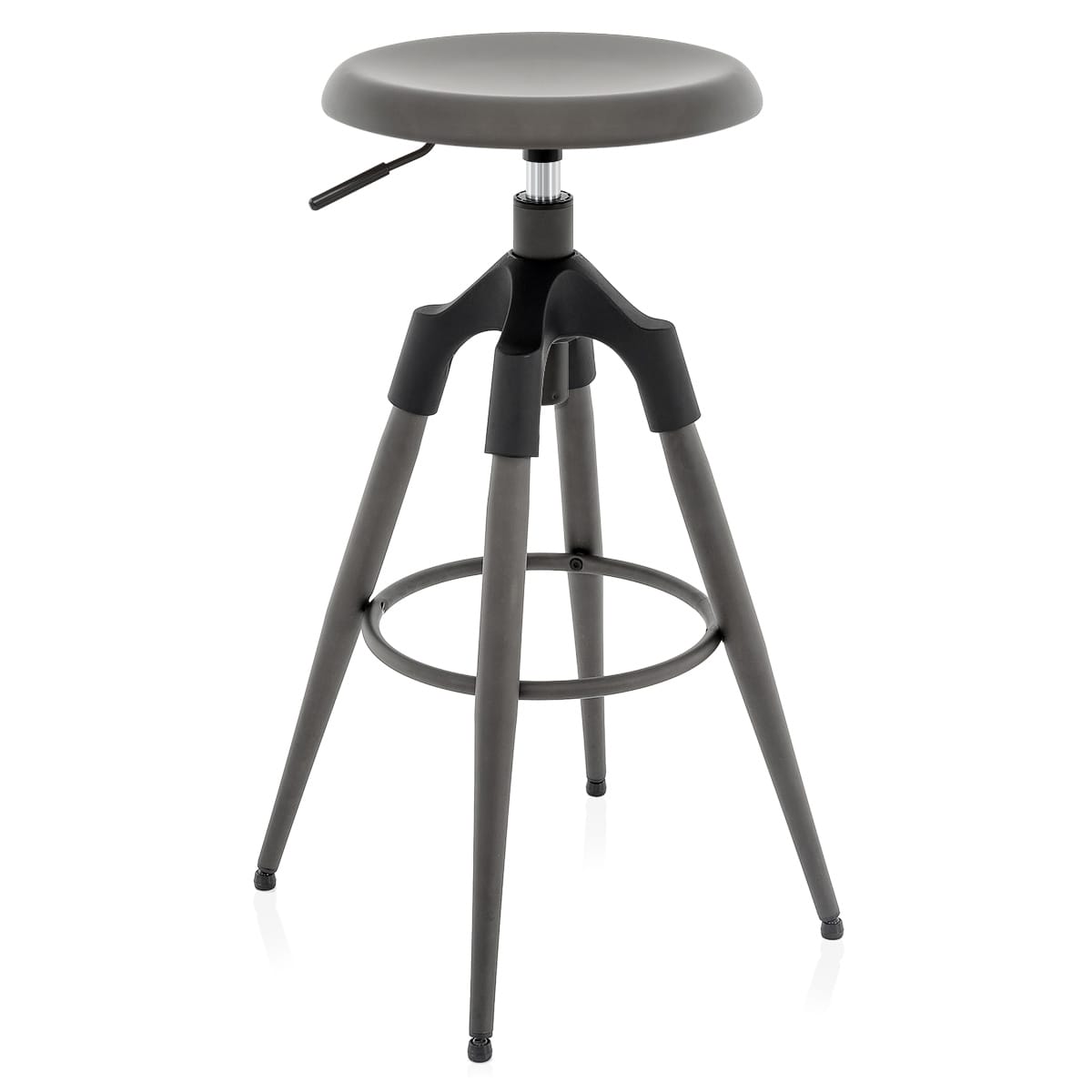 Onyx Bar Stool Gunmetal Gris