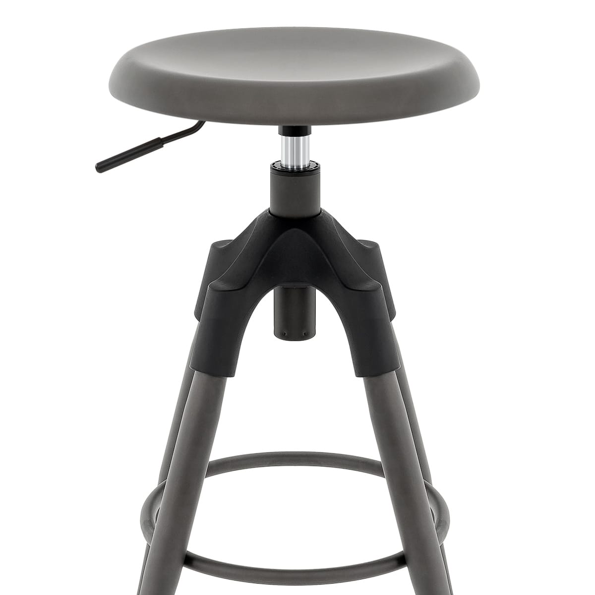 Onyx Bar Stool Gunmetal Gris