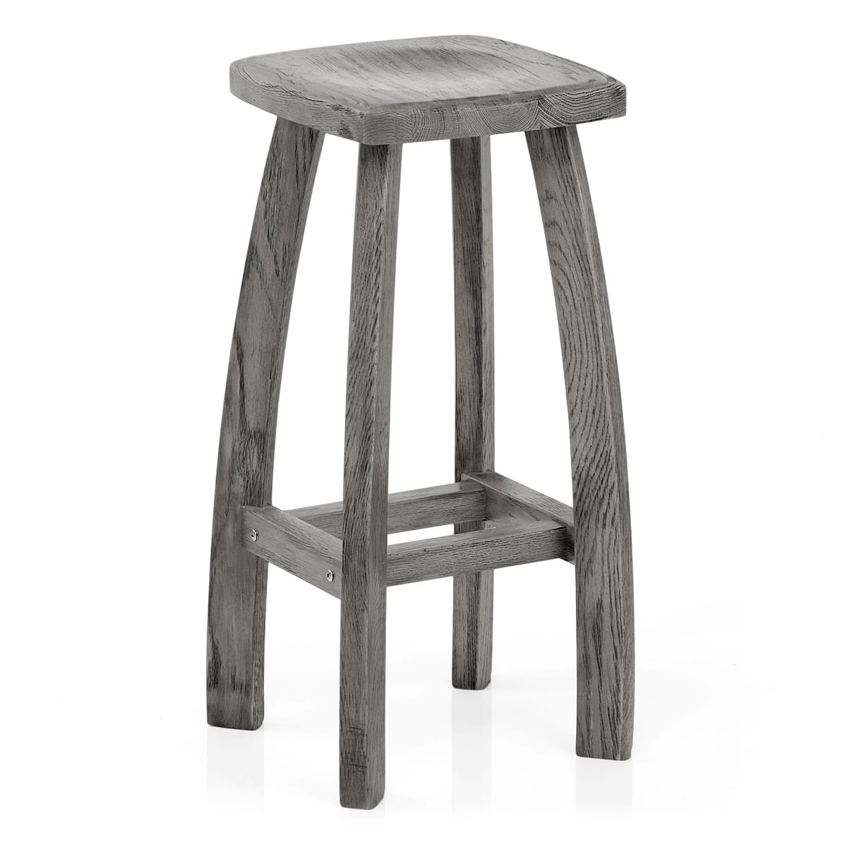 Banqueta Madera - Oslo Gris