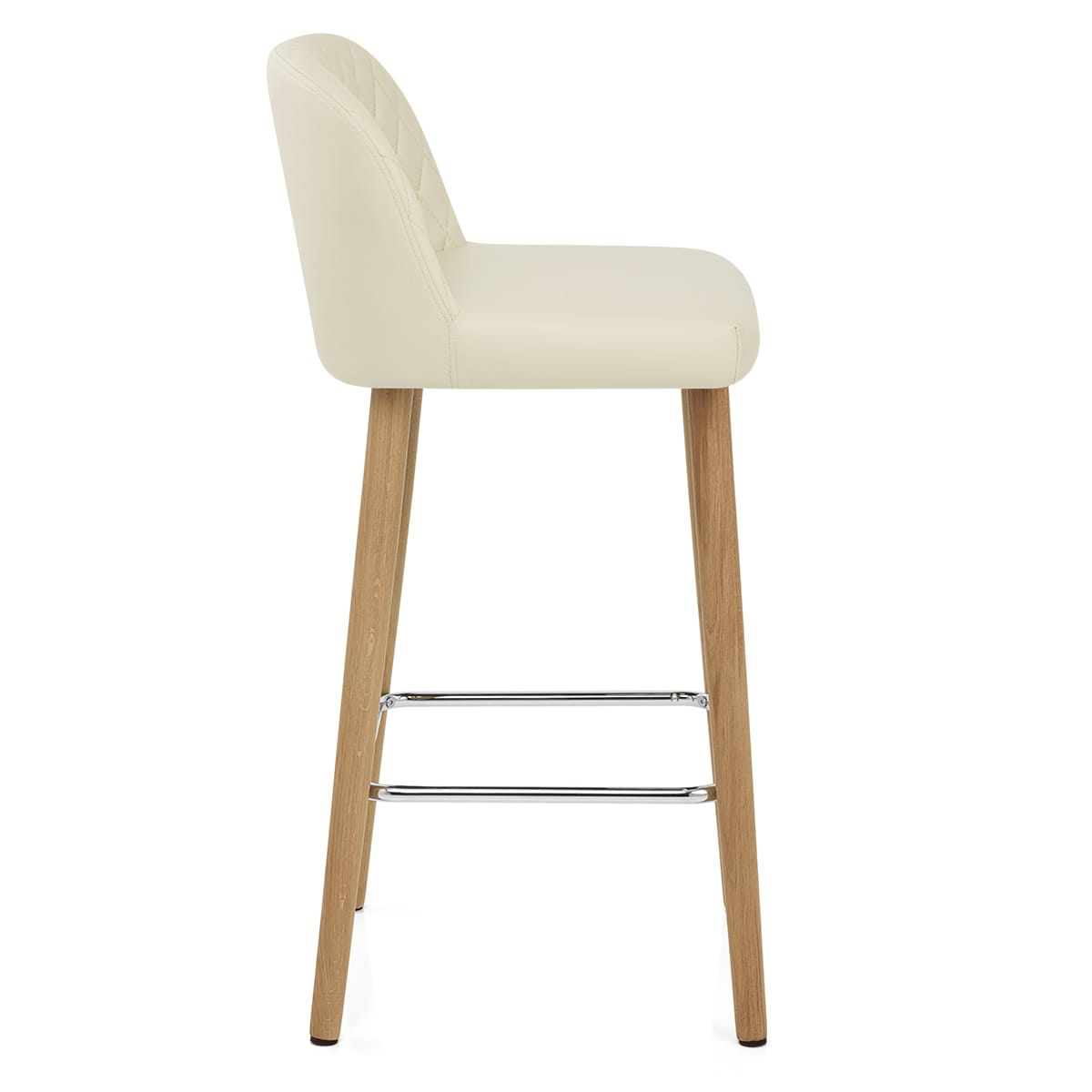 Taburete Madera - Pacific Crema