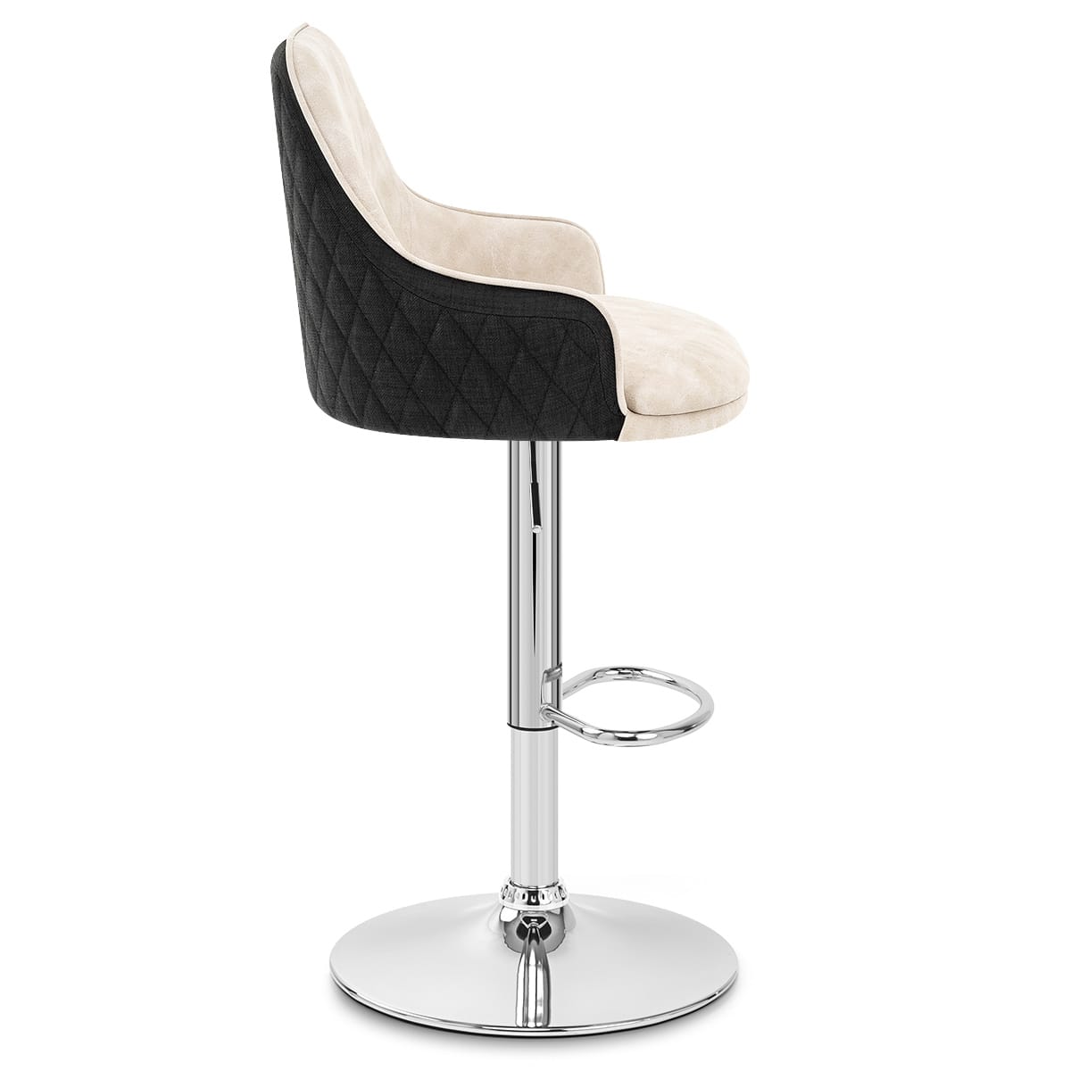 Plaza BS PU + Fabric Crema