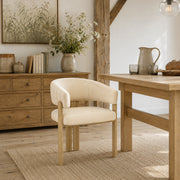 Silla Polipiel Metal - Polo Crema
