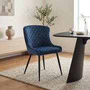 Silla Terciopelo - Provence Azul