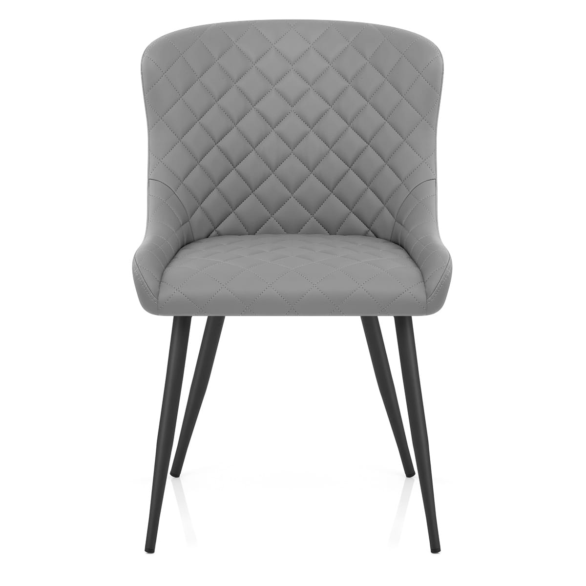 Silla Polipiel Metal - Provence Gris