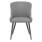 Silla Polipiel Metal - Provence Gris