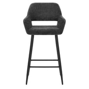 Taburete Tela - Raven Negro