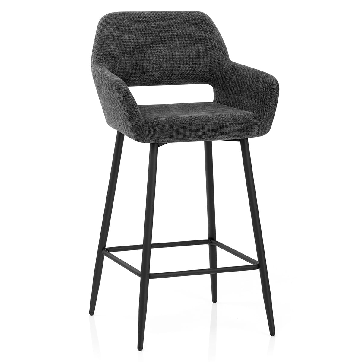 Taburete Tela - Raven Negro