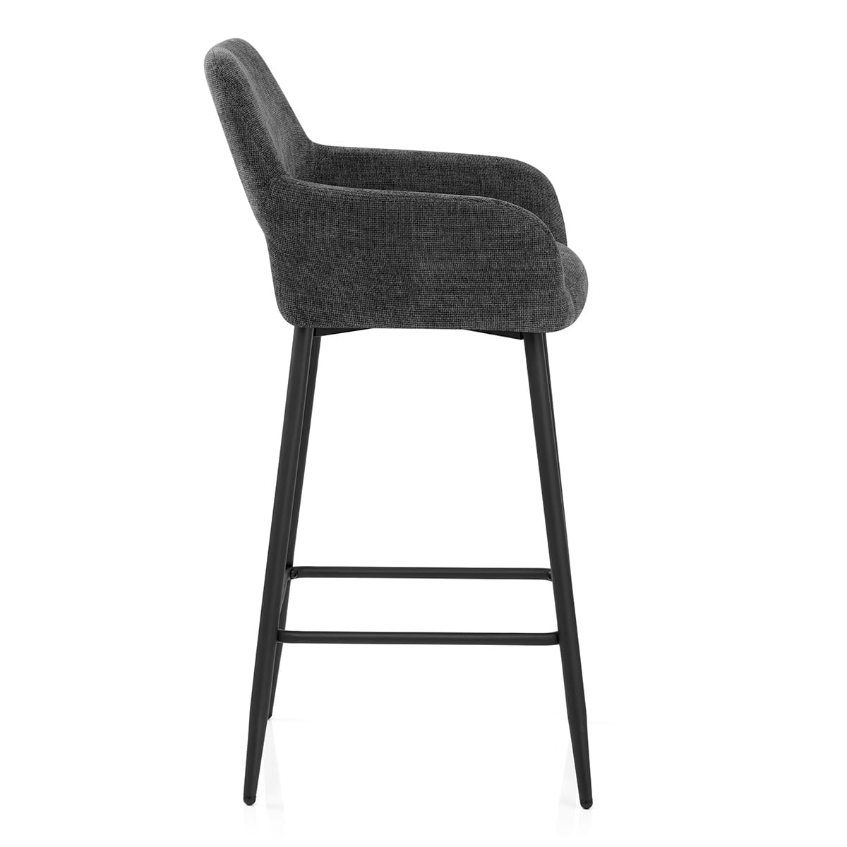 Taburete Tela - Raven Negro