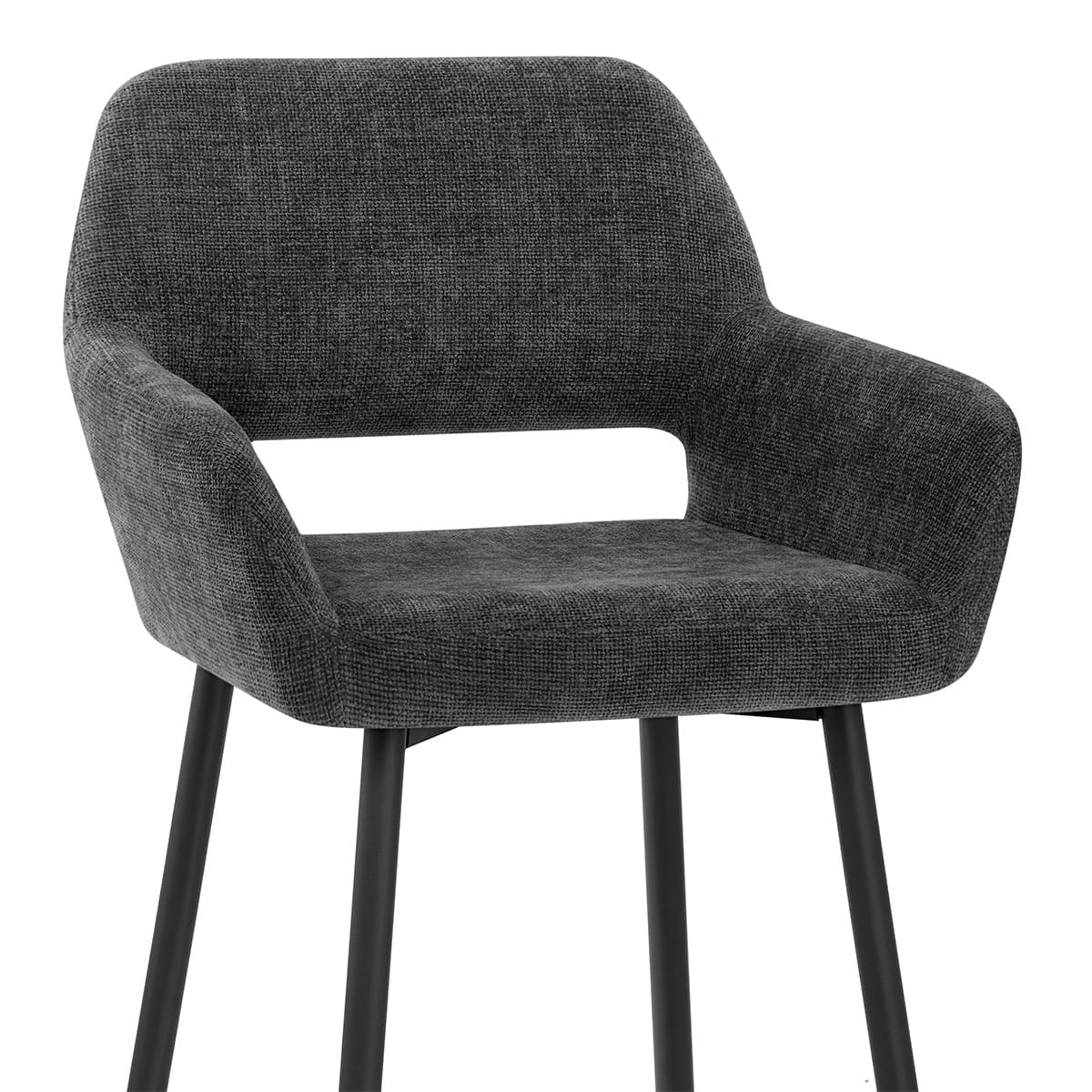Taburete Tela - Raven Negro